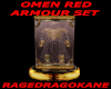 OMEN RED ARMOUR SET