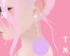 Fluffy Earrings| Lilac ~