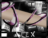 *AX*Purple Armbands