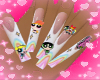 power puff nails