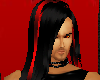 hair dark redblack demon