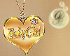 Baby Girl Heart Necklace