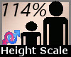 Height Scale 114% F