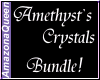 )o( Amethyst Crystals