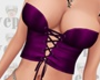 Sexy corset purple