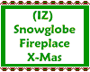 (IZ) Snowglobe Fireplace
