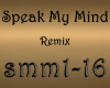 Speak My Mind remix