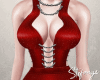 S. Red bodysuit