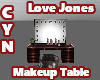 Love Jone Makeup Table