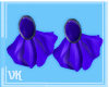 ᘎК~Purple Earring