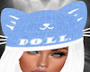 Dollz Hat/Hair [BLUE]