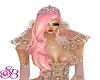 Pink Hair & Crown