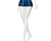 Jean mini skirt