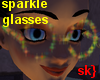 sk} Sparkle glasses