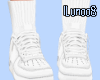 basics white shoes