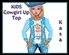 KIDS Cowgirl Up Top