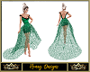 Holiday Gown Green