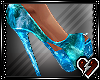 S Blue heels