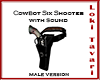 Cowboy Six Shooter-Male