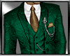 Damask Green Suit