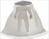 Hat w White Veil