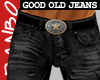 *R* Good Old Black Jeans