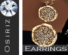 :0zi: Wavy Gold Earrings