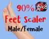 90% Feet Scaler M/F