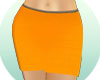 'k Orange Neon Skirt