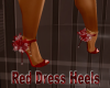 Red Dress Heels