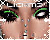 Green Glitter Makeup