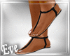 ♣ Summer Sandals Black