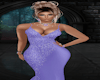 Purple Glitter Gown RL