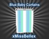 Blue Baby Curtains