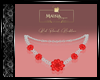 ~M~ Red Floral Necklace