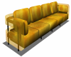 Gold Long Sofa