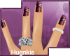 [xo] Glitter Nail Pink