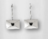 Blk Anti Love Earrings
