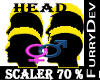 HEAD SCALER 70%F/M