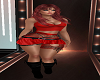 Tina Skirt Combo Red