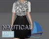 NAUTICAL BLACK SILK