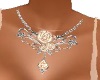 PINK ROSES NECKLACE