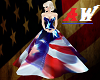 Americana Gown