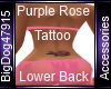 [BD] Purple Rose Tattoo