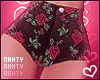 ɳ Rose Sexy Shorts RLL