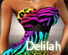 Delilah Wild Zebra Fit