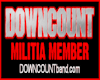 DOWNCOUNT Militia Member