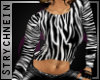<9>Zebra Striped Top