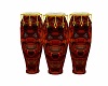 Red & Black Conga Drum