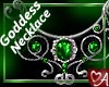 .a Emerald Goddess Neckl